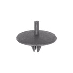 1/4"x7/16" Quartz Push-Type Headliner Retainer with Open End, 1-1/4" Head