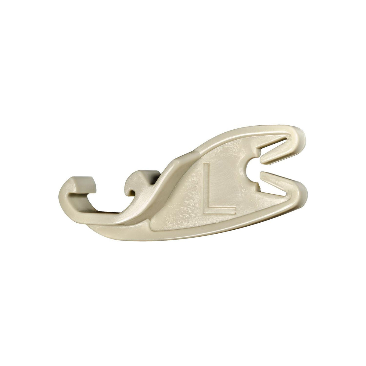 White Nylon Door Lock Pawl-Left Side