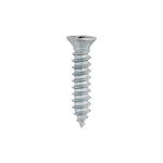 #8x3/4" Phillips Flat Head Tapping Screw, Type AB, Zinc, #6