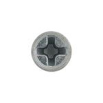 #8x3/4" Phillips Flat Head Tapping Screw, Type AB, Zinc, #6
