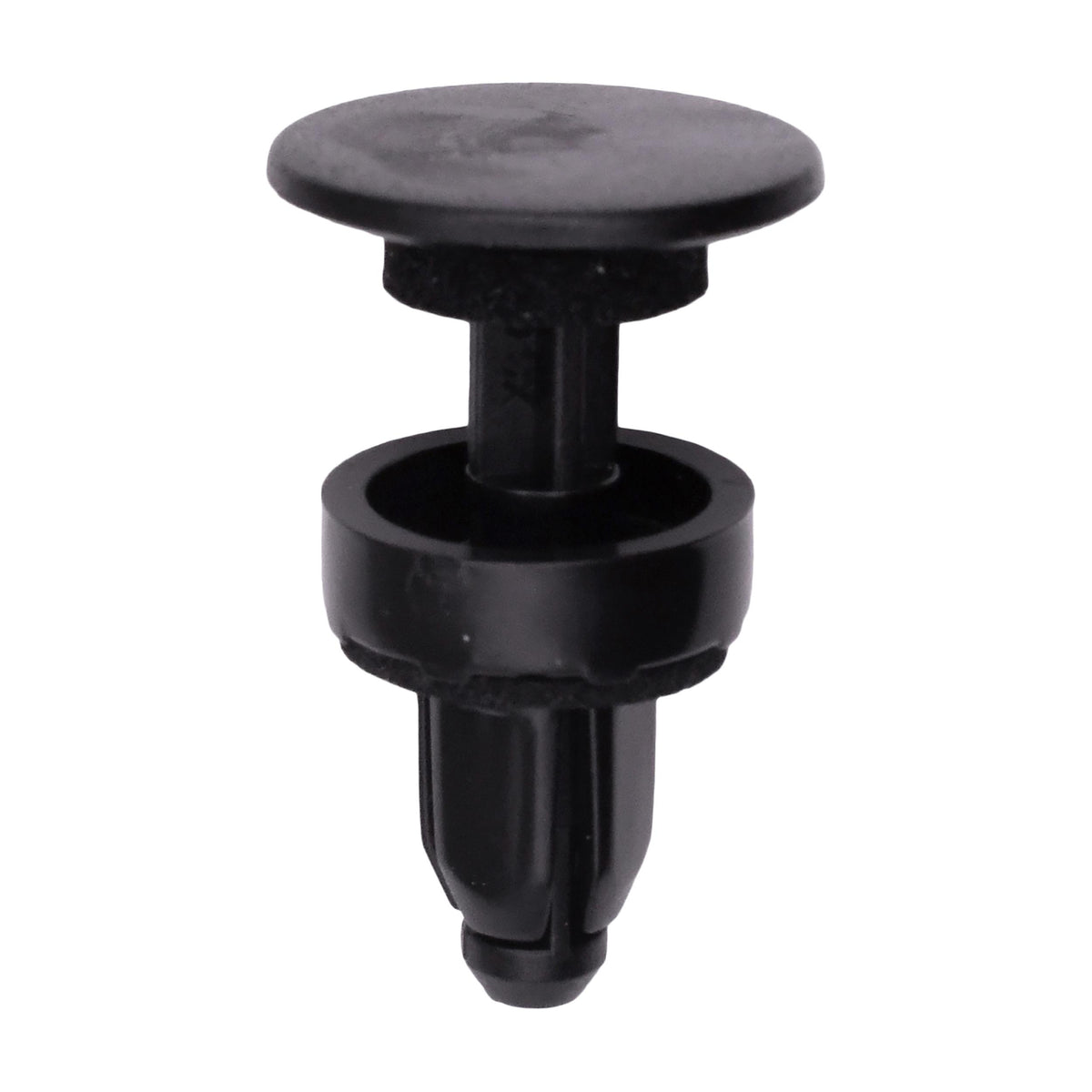 23mm Black Nylon Push-Type Retainer