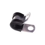 1/4" Aluminum Tubing Clamp, Neoprene Jacket