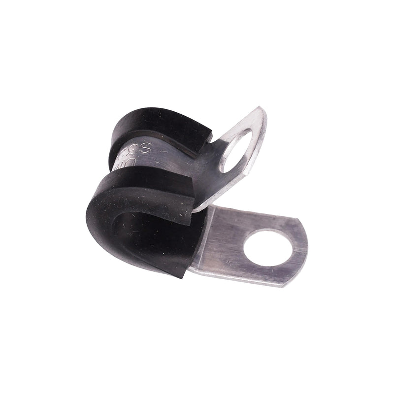 1/4" Aluminum Tubing Clamp, Neoprene Jacket