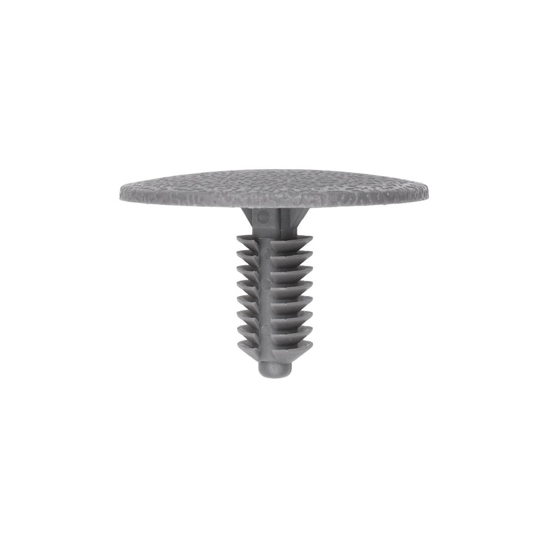 8mmx20mm Gray Nylon Single Head Headliner Christmas Tree Retainer, 32mm Head