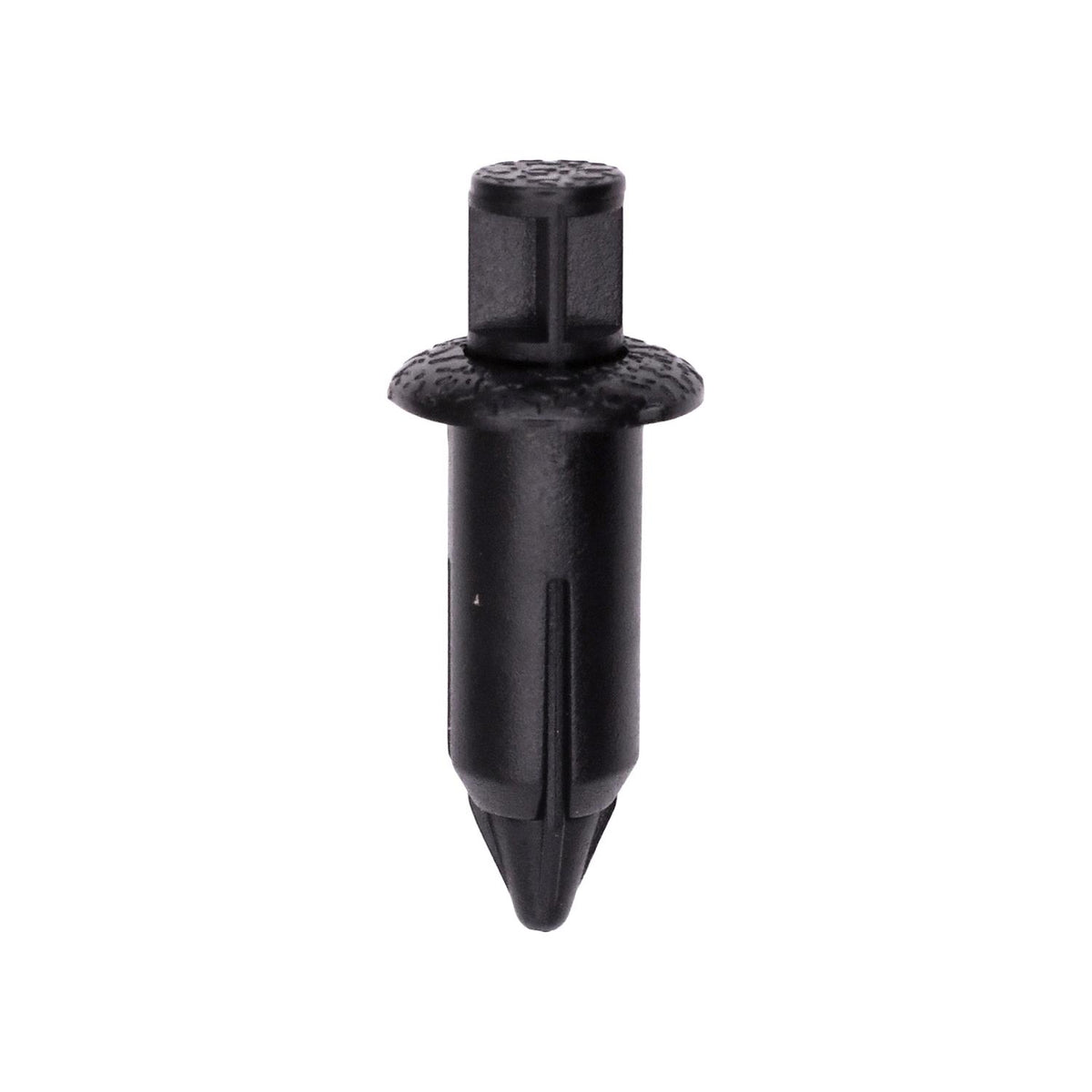 7mmx14mm Black Push-Type Radiator Grille Retainer with Drive Pin, 11mm Head