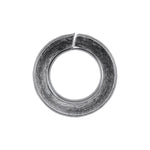 8mm DIN 127 Metric Lock Washers, 8.2mm ID, 14.4mm OD, Zinc, Spring Steel