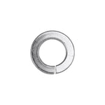 10mm DIN 127 Metric Lock Washers, 10.2mm ID, 17.5mm OD, Zinc, Spring Steel