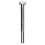 M8-1.25x80mm Hex Head Metric Cap Screw Class 8.8, Zinc