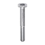 M12-1.75x80mm Hex Head Metric Cap Screw Class 8.8, Zinc