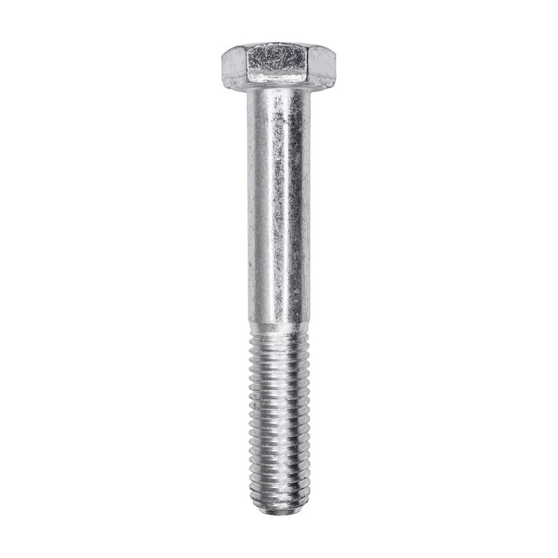M12-1.75x80mm Hex Head Metric Cap Screw Class 8.8, Zinc