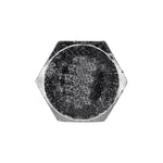 M12-1.75x80mm Hex Head Metric Cap Screw Class 8.8, Zinc