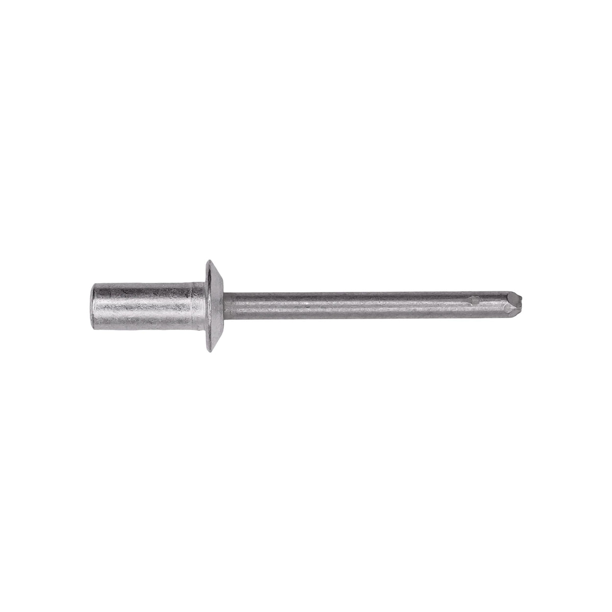 3/16"x15/32" Dome Head Closed End Rivet Aluminum, 1/8"-1/4" Grip, Aluminum Body, Aluminum Mandrel