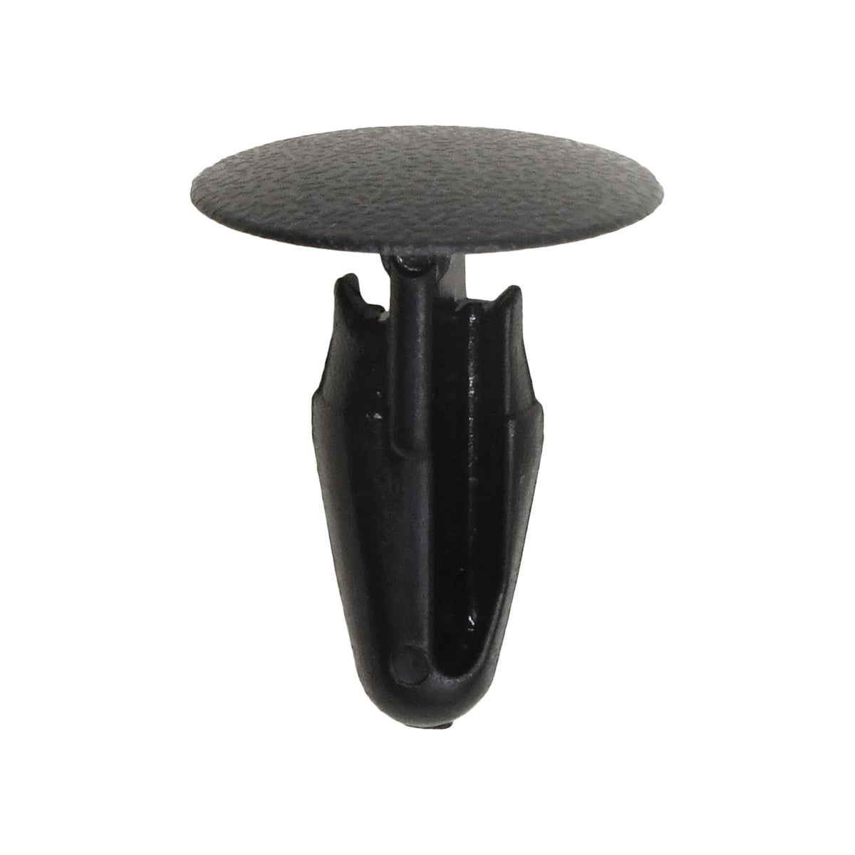 5mmx15mm Black Nylon Single Head Bumper Fascia Christmas Tree Retainer, 13mm Head