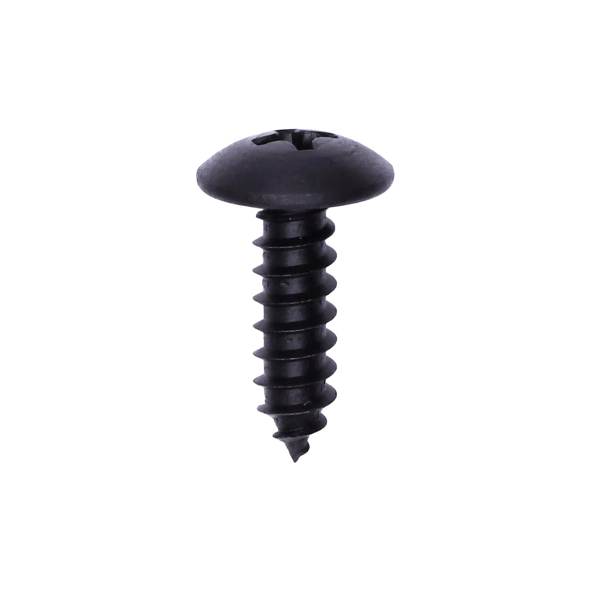 M4.8-1.81x16mm Phillips Truss Head Tapping Screw, Type A/AB, Black Oxide, M4.8-1.61x16mm