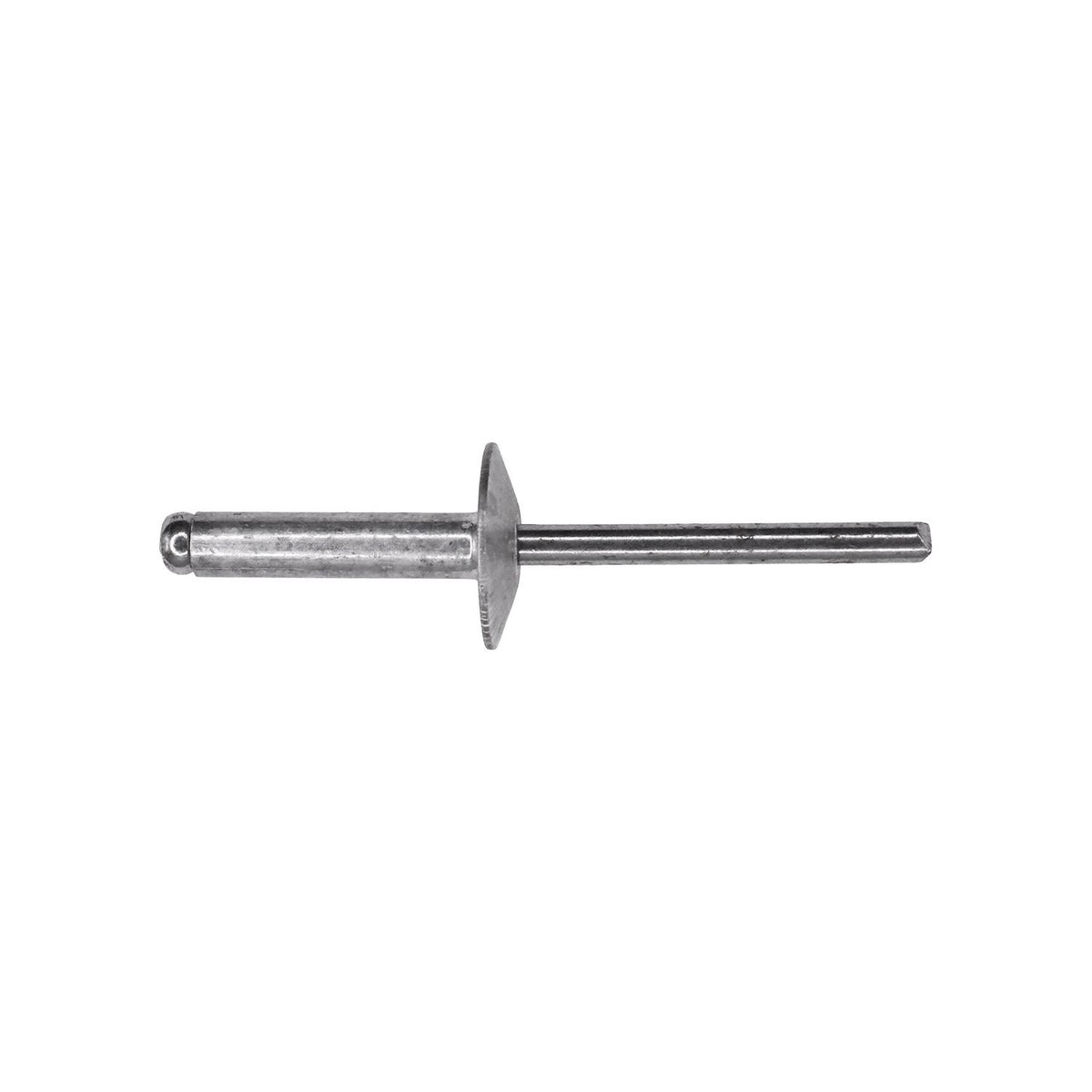 3/16" Rivet Aluminum/Steel, 1/2"-5/8" Grip, Aluminum Body, Steel Mandrel