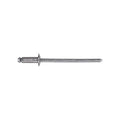 1/8" Specialty Rivet Steel/Stainless Steel, 1/8"-3/16" Grip, Stainless Steel Body, Steel Mandrel