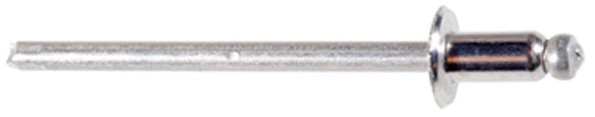 1/8" Specialty Rivet Stainless Steel, 1/32"-1/8" Grip, Stainless Steel Body, Stainless Steel Mandrel