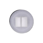 9mm White Nylon Rocker Panel Molding Clip, 18mm Head