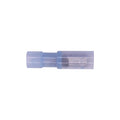Blue Female Snap Plug Insulated Connector 16-14 Gauge, Vinyl