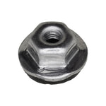 M4-.70 Hex Flange Nut with Sealer - Flange, Zinc
