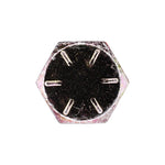 5/8"-11x3-1/2" Hex Head Grade 8 Cap Screw, Yellow Zinc Dichromate