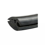 50 Feet EPDM Rubber Weatherstrip Self-Locking Glass, Body