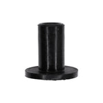 #10-32 Neoprene Rubber Nut, 0.625" Shank Length, 0.703" Overall Length