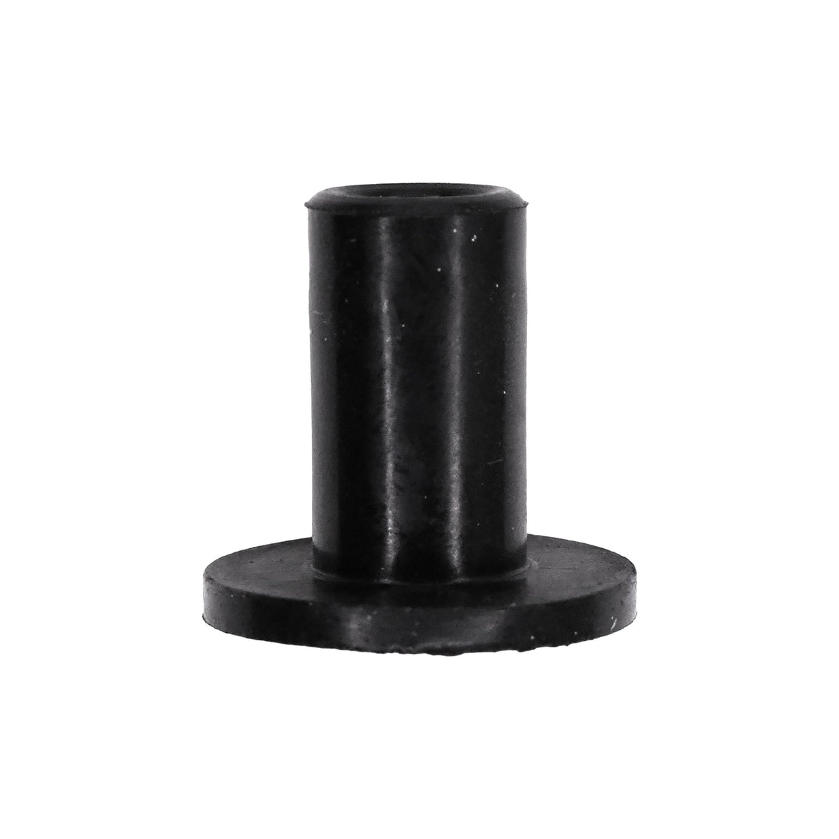 #10-32 Neoprene Rubber Nut, 0.625" Shank Length, 0.703" Overall Length