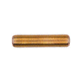 M12-1.25x50mm Metric Stud, Yellow Zinc Dichromate