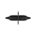 9/32"x11/32"x11/16" Black Nylon General Motors Radiator Grille Retainer, 3/4" Head