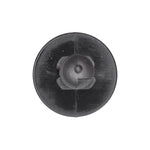 9/32"x11/32"x11/16" Black Nylon General Motors Radiator Grille Retainer, 3/4" Head