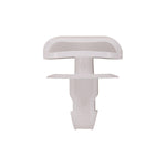 White Nylon Body Side And Rocker Panel Molding Clip