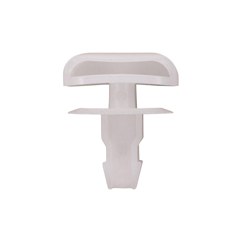 White Nylon Body Side And Rocker Panel Molding Clip