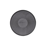 7/16"x2" Black Push-Type Bumper Fascia Retainer with Closed End, 1-3/16" Head