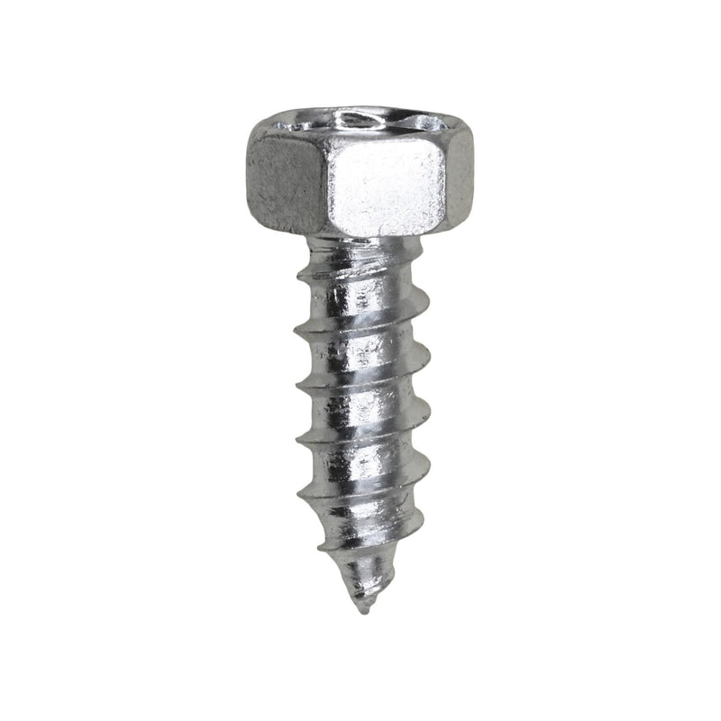#14x3/4" Indented Hex Head Tapping Screw Size, Type A/AB, Zinc Chromate
