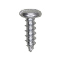 #10x5/8" Slotted Pan Head Tapping Screw, Type A/AB, Zinc Chromate