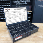 1/4"-20 Coarse 18-8 Stainless Steel Hex Cap Screws, Nuts, & Washers - 1149 PCS