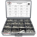 1/4"-28 Fine 18-8 Stainless Steel Hex Cap Screws, Nuts, & Washers - 1149 PCS