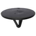 5/16"x1/2" Black Nylon Single Head Hood Insulation Christmas Tree Retainer, 1-3/16" Head