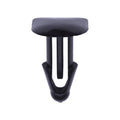 7mmx19mm Black Nylon Single Head Retaining Clip