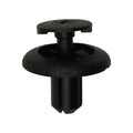 7mmx12mm Black Screw-Type Retainer with Open End, 20mm Head, Phillips