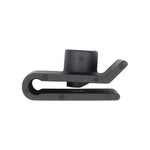 #10 Black Nylon U-Nut, Panel 3mmMax.