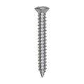 #8x1-1/4" Phillips Oval Head Tapping Screw, Type A/AB, Zinc, #6