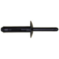 1/4" Black Nylon Rivet, 5/32", 5/32" - 3/8" Grip Range