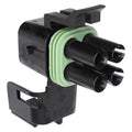 Nylon Weather Pack Terminal Shell 4 Way Square Male