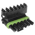 Nylon Weather Pack Terminal Shell 6 Way Flat Male