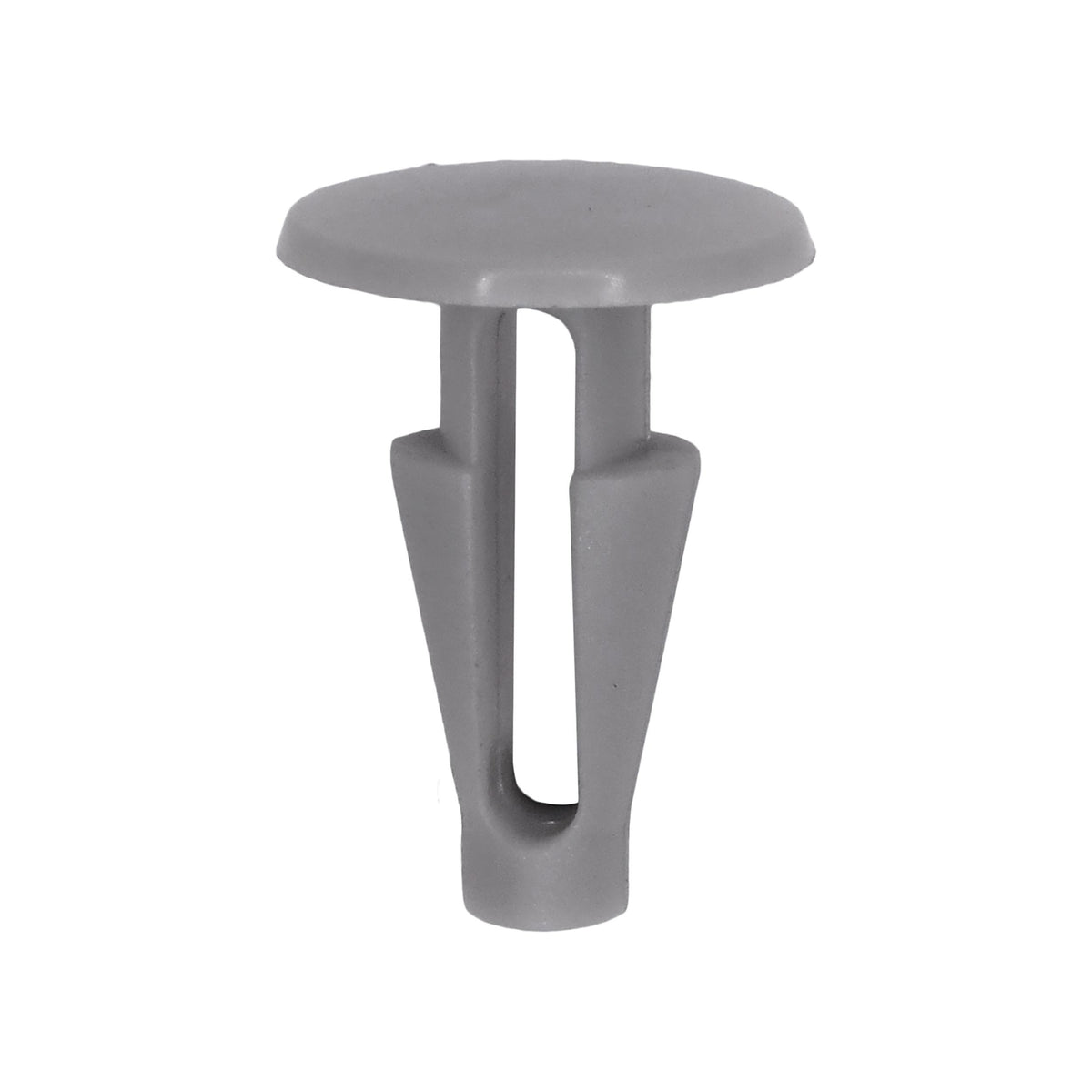5mmx16mm Gray Nylon Single Head Retaining Clip, 13mm Head