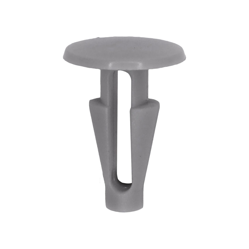 5mmx16mm Gray Nylon Single Head Retaining Clip, 13mm Head