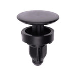 8mmx9mm Black Push-Type Cowl Panel Retainer with Drive Pin, 17mm Head