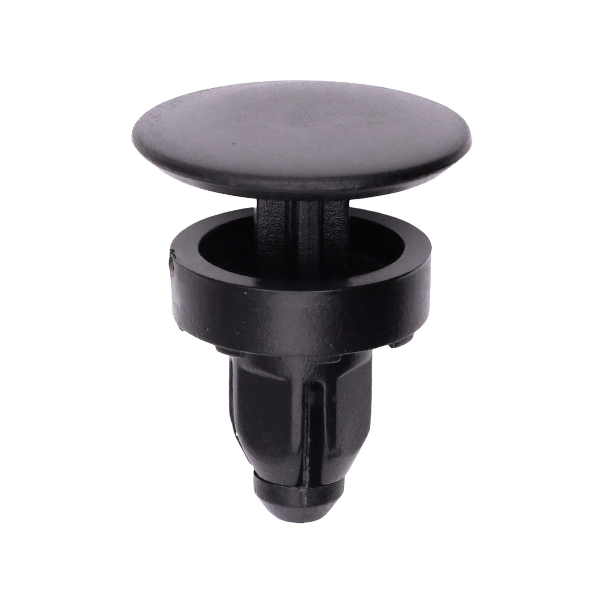8mmx9mm Black Push-Type Cowl Panel Retainer with Drive Pin, 17mm Head